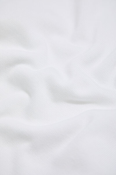 WHITE BASIC / ROUND NECKLINE TRICOT 5