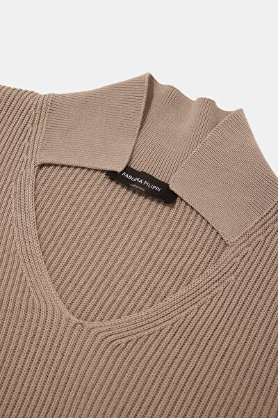 MINK V NECK TRICOT 3
