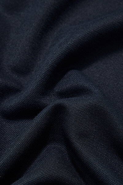 NAVY BLUE V NECK SHORT SLEEVE TSHIRT 4