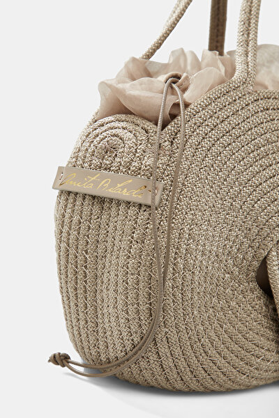 MINK RAFFIA BAG 5