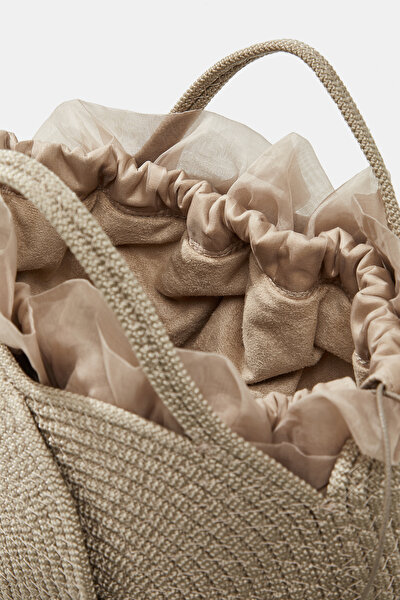 MINK RAFFIA BAG 8