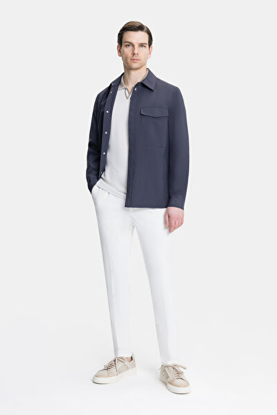 NAVY BLUE COAT 3