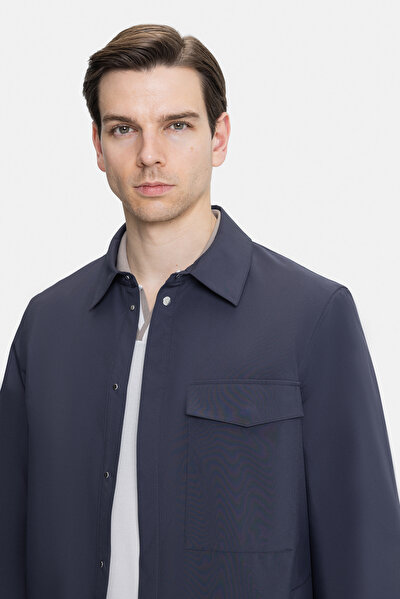NAVY BLUE COAT 4