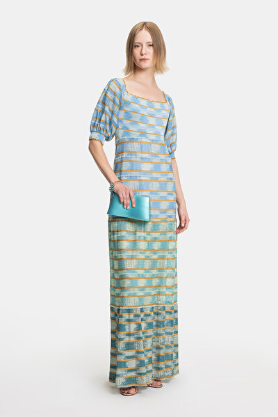 GREEN OFF THE SHOULDER DRESS 5