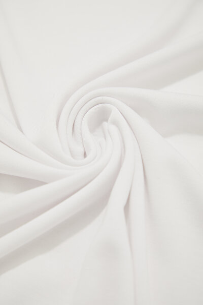 ECRU BASIC / ROUND NECKLINE SHORT SLEEVE TSHIRT 4