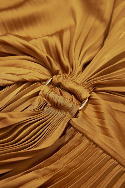 LIGHT BROWN MAXI DRESS 4