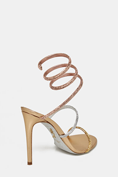 SILVER LEATHER SHOES 3