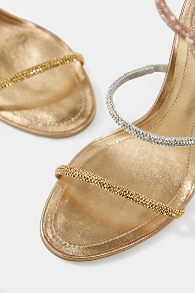SILVER LEATHER SHOES 4
