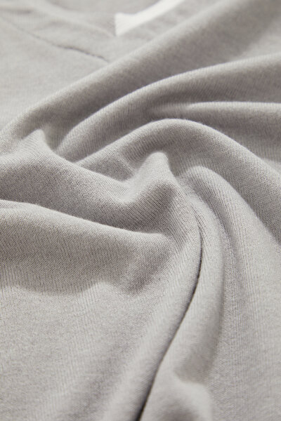 ECRU V NECK TRICOT 5