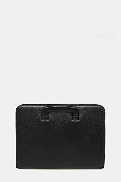 BLACK LEATHER BAG 3