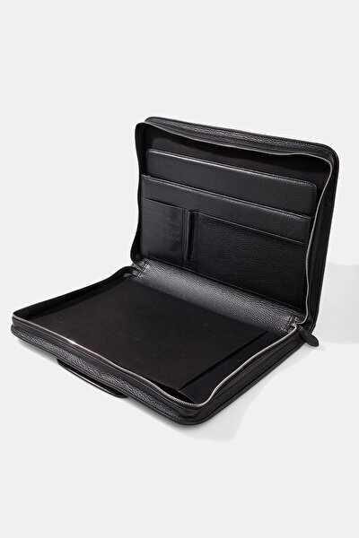 BLACK LEATHER BAG 5