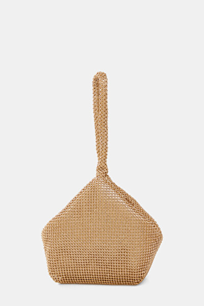 BEIGE TEXTURED BAG 4
