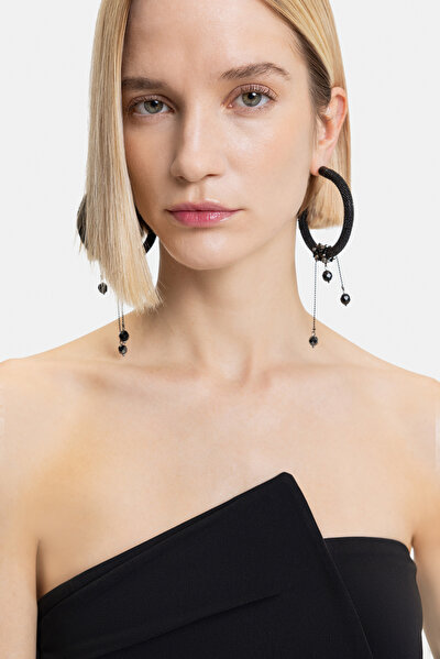 BLACK STRAPLESS SLEEVELESS JUMPSUIT 5