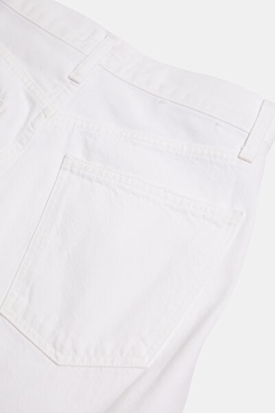 WHİTE STRAIGHT CUT TROUSERS 10