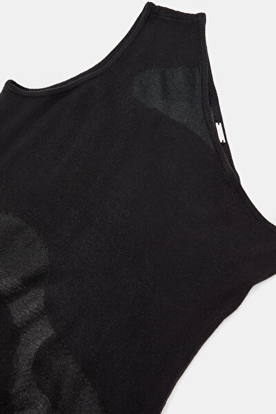 BLACK MIDI DRESS 3