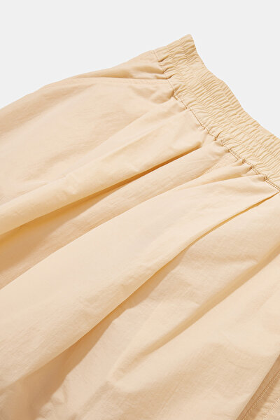 CLOSE FIT CREAM STRAIGHT CUT TROUSERS 3