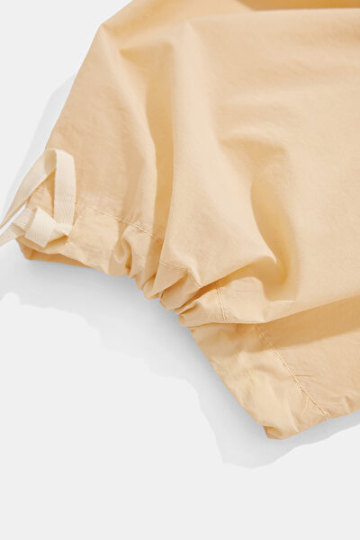 CLOSE FIT CREAM STRAIGHT CUT TROUSERS 4