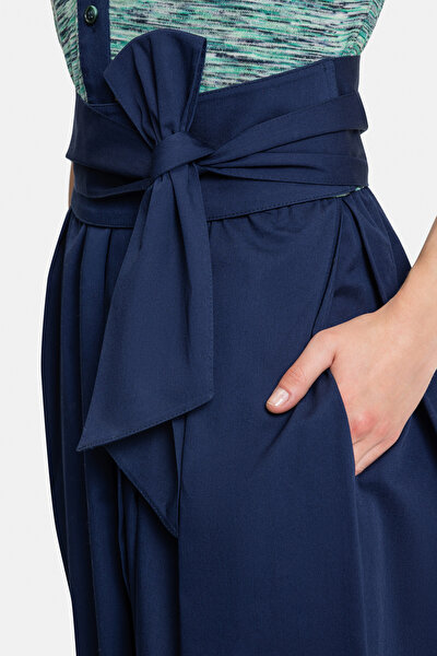 GREEN SHORT SLEEVE DRESS 5
