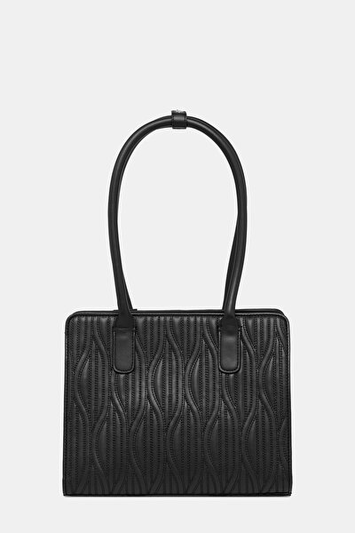 BLACK MONOGRAM BAG 3