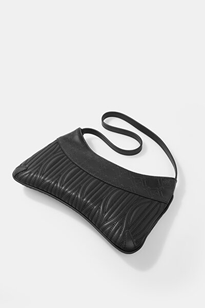 BLACK MONOGRAM BAG 4
