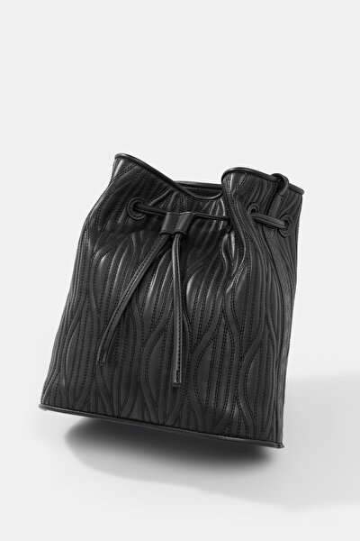 BLACK MONOGRAM BAG 5