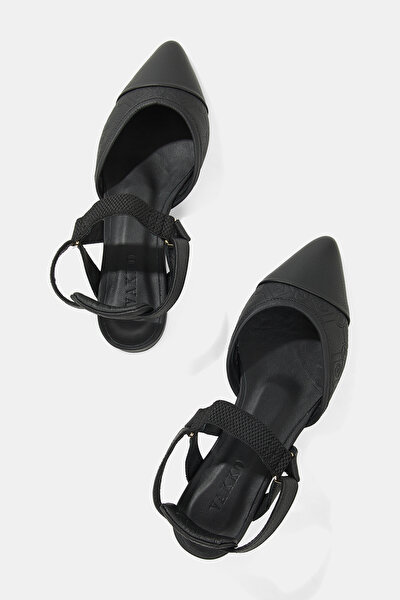 BLACK FLAT SHOES 4