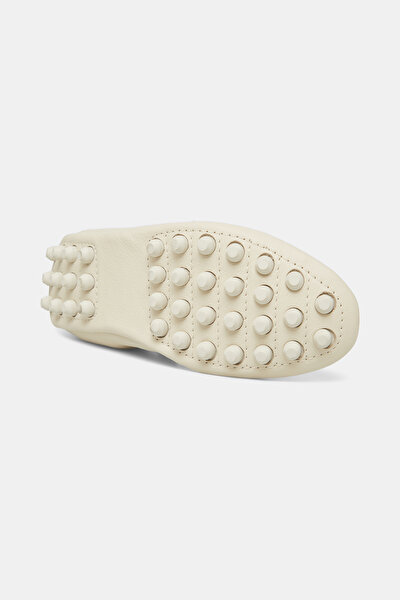 ECRU FLAT SHOES 4