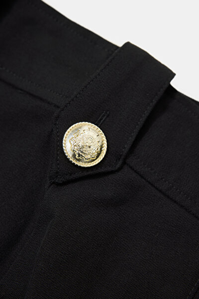 BLACK SKINNY LEG TROUSERS 4