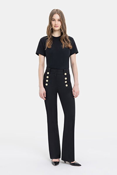 BLACK SKINNY LEG TROUSERS 5