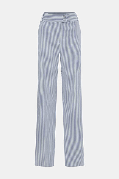 WHITE WIDE LEG TROUSERS 5
