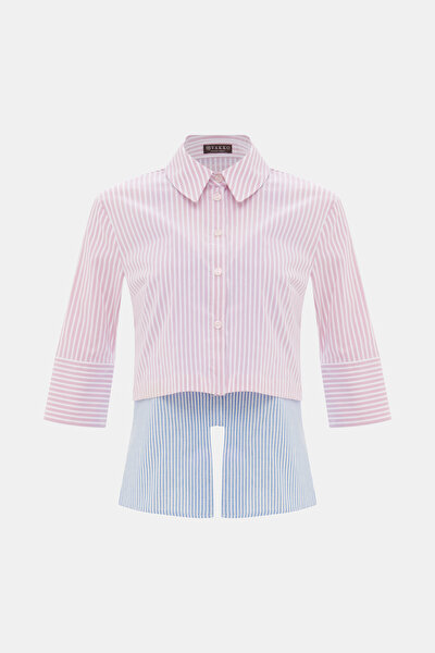 MULTICOLOR 3/4 SLEEVES SHIRT 8