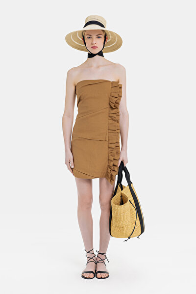 TABA KOLSUZ MİNİ ELBİSE 3