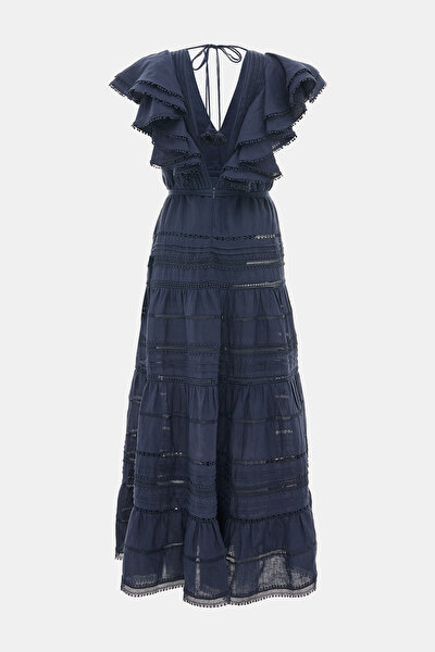 NAVY BLUE SHORT SLEEVE DRESS 9