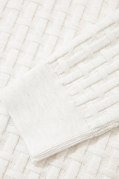 ECRU BASIC / ROUND NECKLINE TRICOT 4