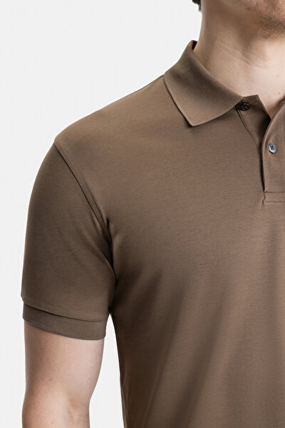 VİZON POLO YAKA KISA KOLLU T-SHİRT 3