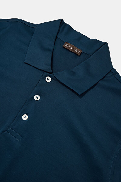 LACİVERT KISA KOLLU T-SHIRT 3