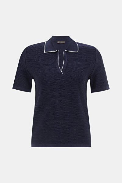 ECRU POLO NECK TRICOT 5