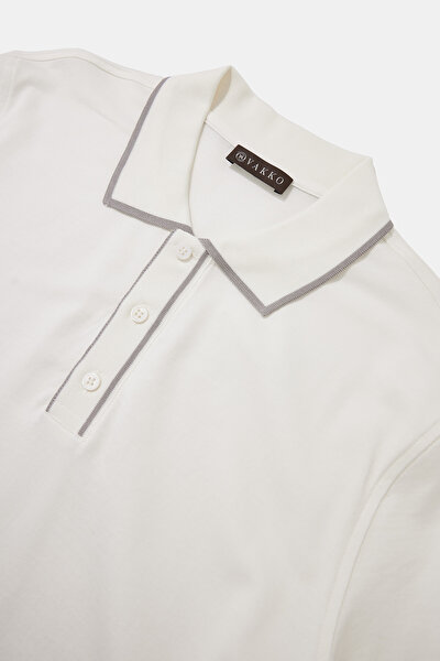 DÜĞMELİ POLO YAKA KISA KOL T-SHIRT 3