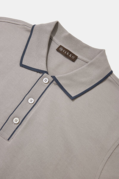 DÜĞMELİ POLO YAKA KISA KOL T-SHIRT 3