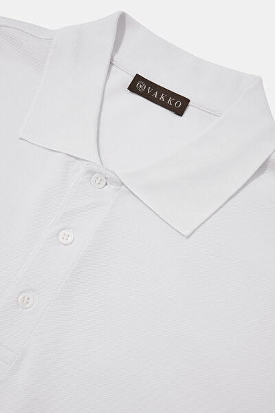 DÜĞMELİ POLO YAKA KISA KOL T-SHIRT 3