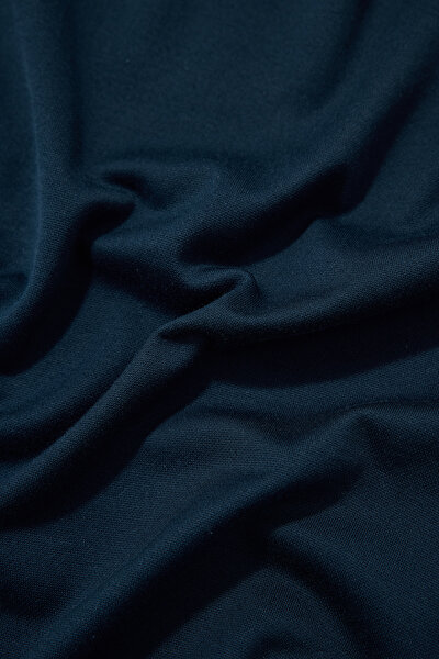 NAVY BLUE POLO NECK SHORT SLEEVE TSHIRT 4
