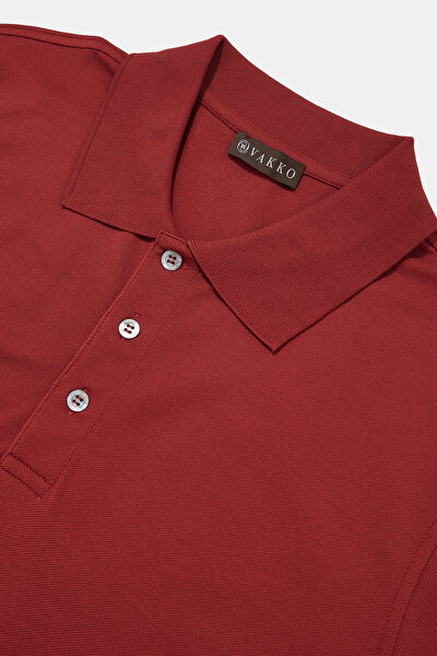 DÜĞMELİ POLO YAKA KISA KOL T-SHIRT 3