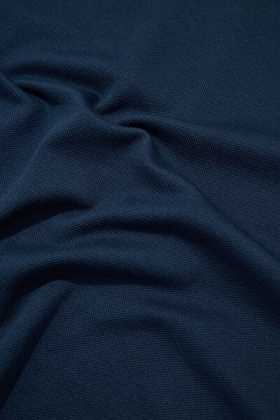 NAVY BLUE POLO NECK SHORT SLEEVE TSHIRT 4