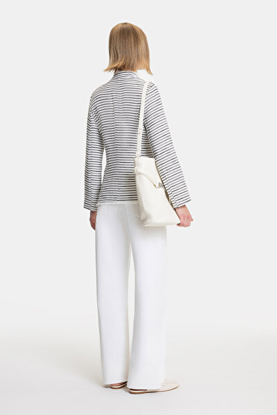 SILVER UPRIGHT COLLAR JACKET 3