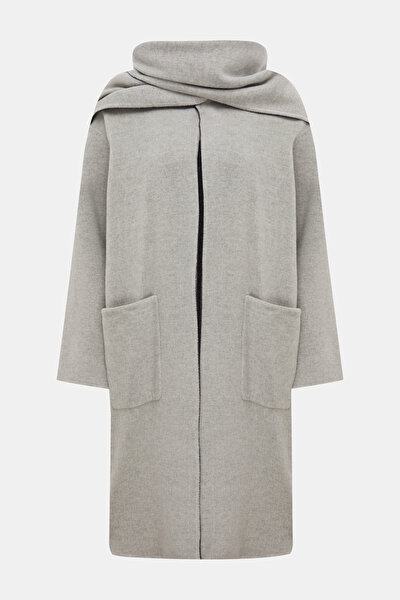 GREY WOOL/CASHMERE REEFER JACKET 3