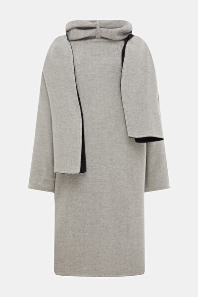 GREY WOOL/CASHMERE REEFER JACKET 4