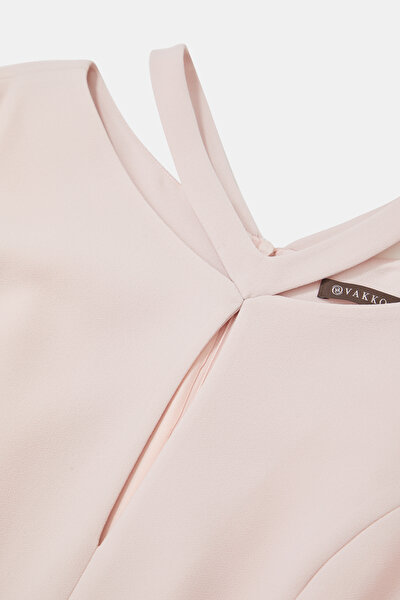 POWDER SHORT SLEEVE MIDI DRESS 3