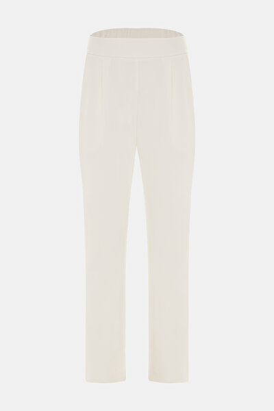 ECRU SKINNY LEG SPORTS TROUSERS 4
