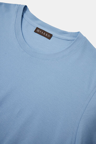 BASIC / ROUND NECKLINE SHORT SLEEVE TSHIRT 3