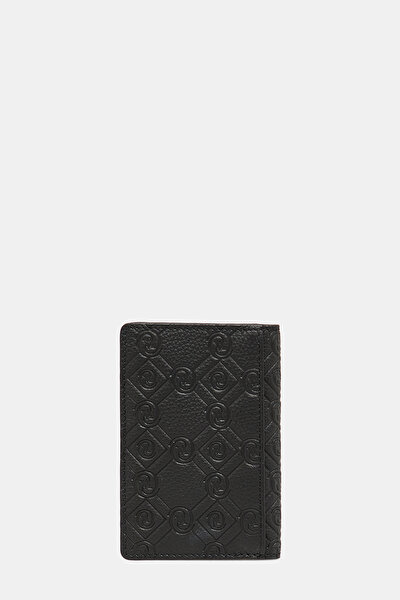 SİYAH MONOGRAM DERİ CÜZDAN 3